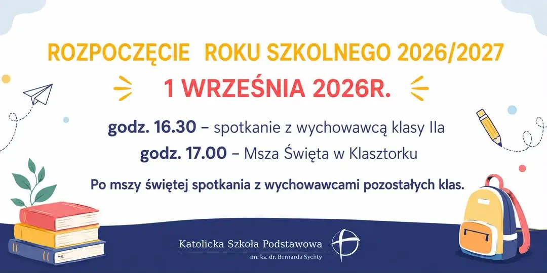 Inauguracja roku szkolnego w Katolickiej Szkole Podstawowej w Świeciu