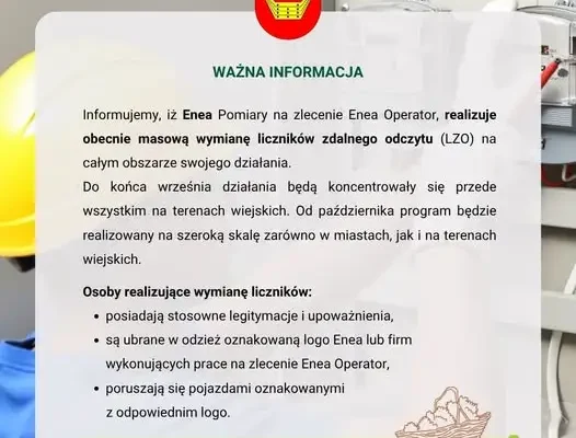 Enea Operator wymienia liczniki na zdalny odczyt – akcja obejmie tereny wiejskie i miasta