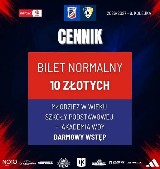 Wda Świecie zagra z Kluczevią Stargard. Sprawdź ceny biletów