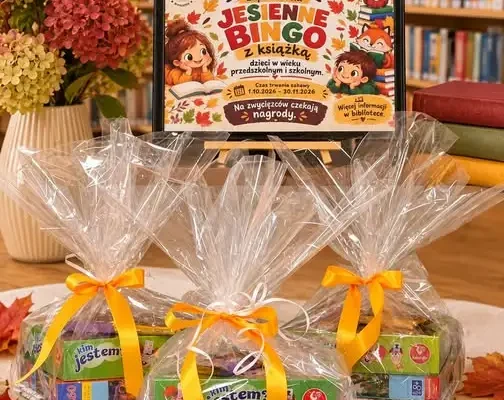 Jesienne Bingo z Książką w Gminnej Bibliotece Publicznej – start 1 października