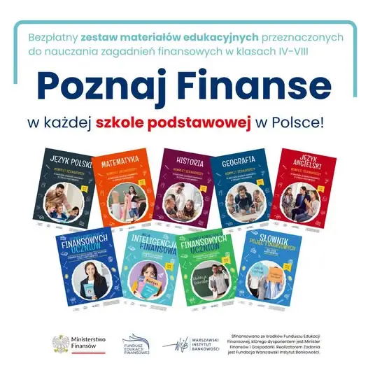 Bezpłatne materiały o finansach trafiły do szkół podstawowych w gminie Pruszcz