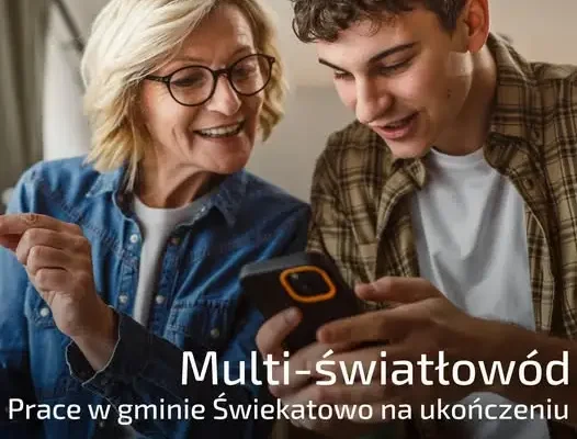 Światłowód w gminie Świekatowo: 905 budynków na celowniku