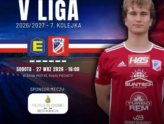Rezerwy Wdy Świecie zagrają w Toruniu z Elaną II