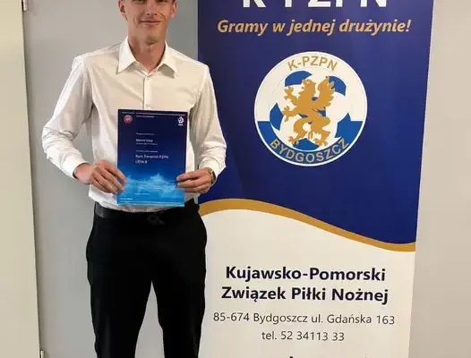 Marcin Droż z licencją UEFA B – kolejny sukces w klubie