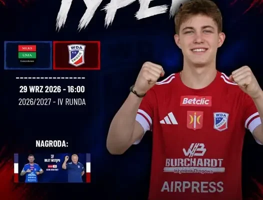 Wda Świecie z Unią Gniewkowo w Pucharze Polski. Typer z biletem do wygrania