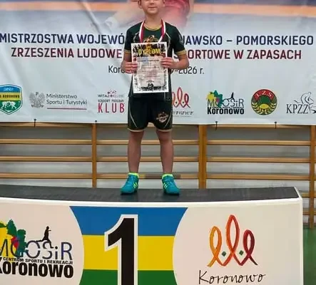 Nikodem Chmielewski mistrzem województwa w zapasach
