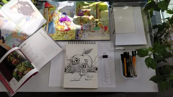 Inktober w Miejskiej Bibliotece Publicznej w Świeciu – rysuj, inspiruj się, twórz!
