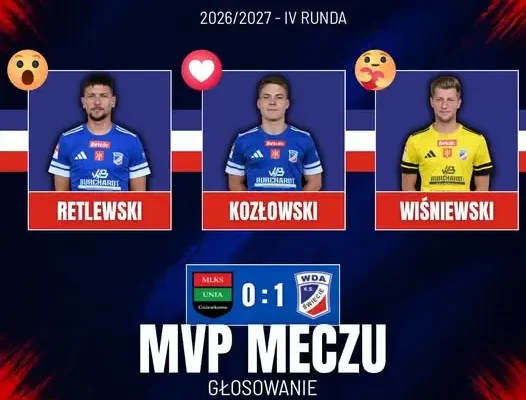 Wda Świecie w kolejnej rundzie Pucharu Polski. Kibice wybierają MVP meczu z Unią Gniewkowo