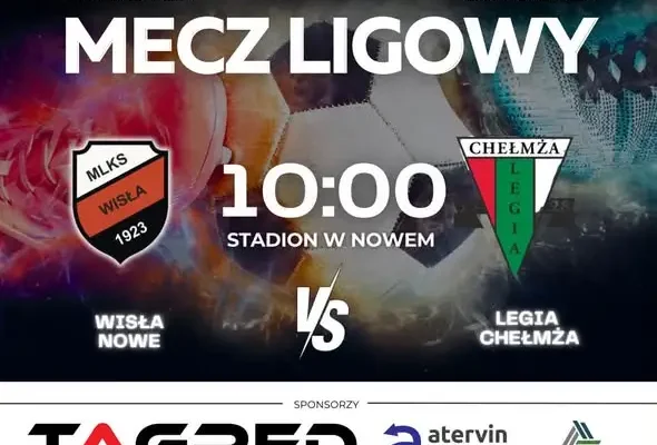 Piłkarska sobota na stadionie w Nowem: juniorzy i seniorzy w akcji