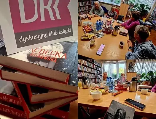Dyskusyjny Klub Książki w Gminnym Ośrodku Kultury rozmawiał o „Pani Ance Nehrebeckiej”
