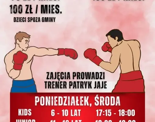 Kickboxing w Pruszczu: nowa grupa i podział na kategorie wiekowe