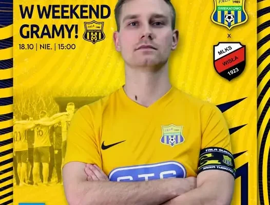 Świekatowo kontra MLKS Wisła Nowe – mecz już 18 października