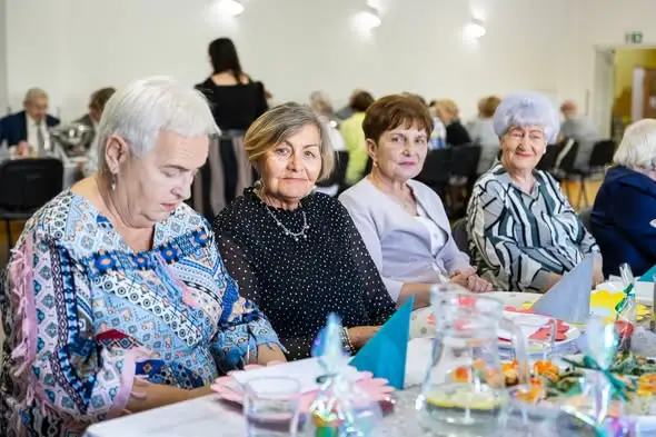 Świecie: Seniorzy z Centrum Pokoleń świętowali w „Stokrotce”