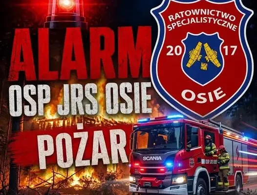 Niezapowiedziane ćwiczenia strażackie w zakładzie Sokołów w Osiu