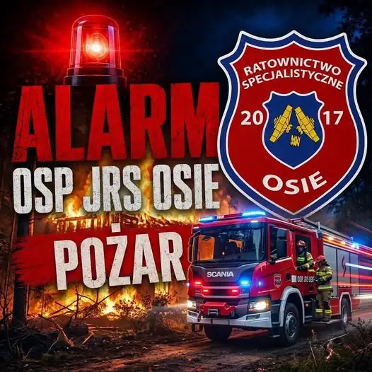 Niezapowiedziane ćwiczenia strażackie w zakładzie Sokołów w Osiu
