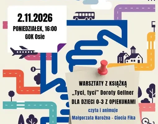 Warsztaty literackie dla najmłodszych w Gminnym Ośrodku Kultury w Osieku