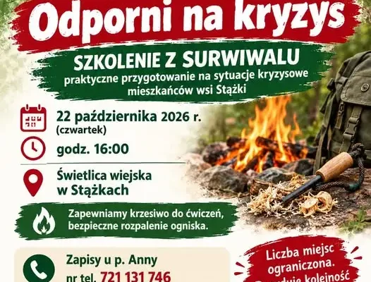 Sołectwo Stążki z mikrodotacją 10 tys. zł na projekt „Odporni na kryzys”