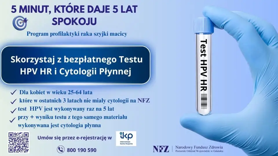 Bezpłatne badanie HPV HR w Gminnej Przychodni w Osiu – zadbaj o zdrowie
