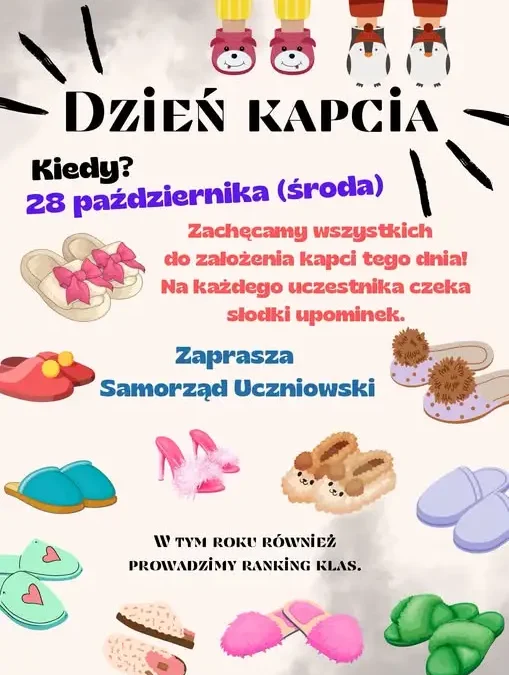 Dzień Kapcia w Szkole Podstawowej w Osiu – 28 października