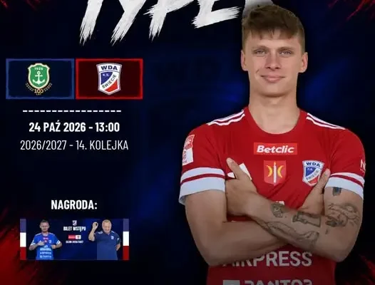 Wda Świecie typuje wynik meczu z Kotwicą Kórnik – do wygrania bilet