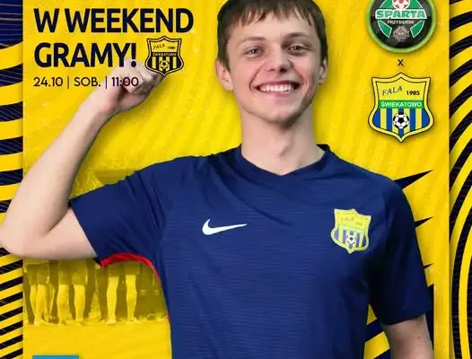 Mecz Sparta Przysiersk – Świekatowo już w sobotę