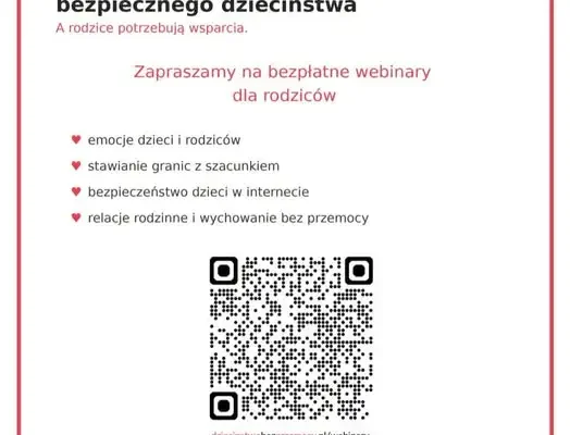 Bezpłatne webinary dla rodziców: wsparcie w wychowaniu bez przemocy