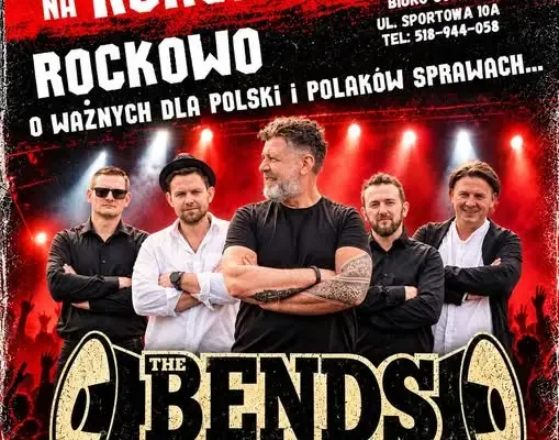 Koncert THE BENDS w Pruszczu – rockowo o Polsce na Święto Niepodległości
