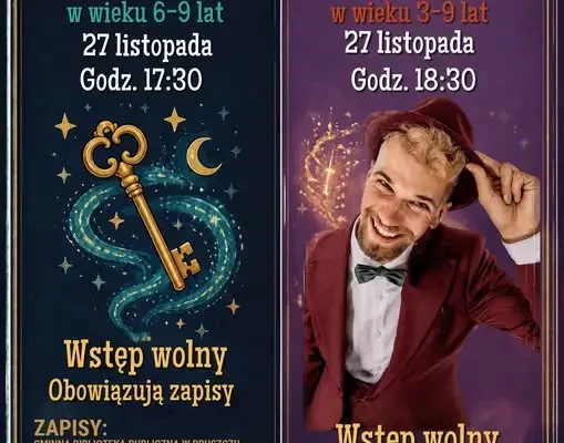 Andrzejki w bibliotece w Pruszczu – magia i wróżby dla dzieci