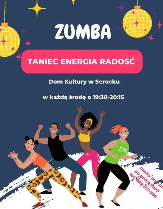 Zumba w Serocku – energia, radość i taniec w każdą środę